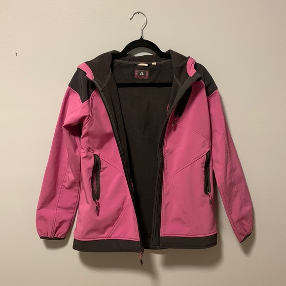 Soft Shell pink outerwear jacket - Picture 1 of 6